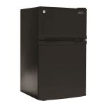 Danby ® One Plug 2-Door Compact Refrigerator with Freezer, 3.1 Cu Ft, Auto Defrost, Black